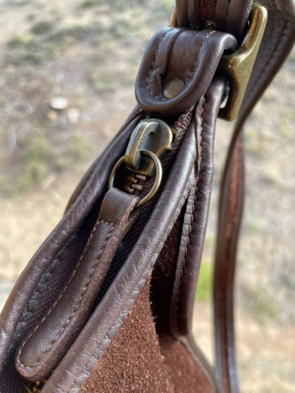 Vintage Coach Berkeley Zip- Coach 9011 Mahogany - Picture 6 of 8